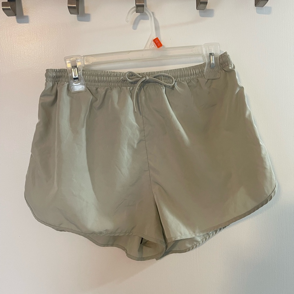 H&M Sport Gray Drawstring Shorts